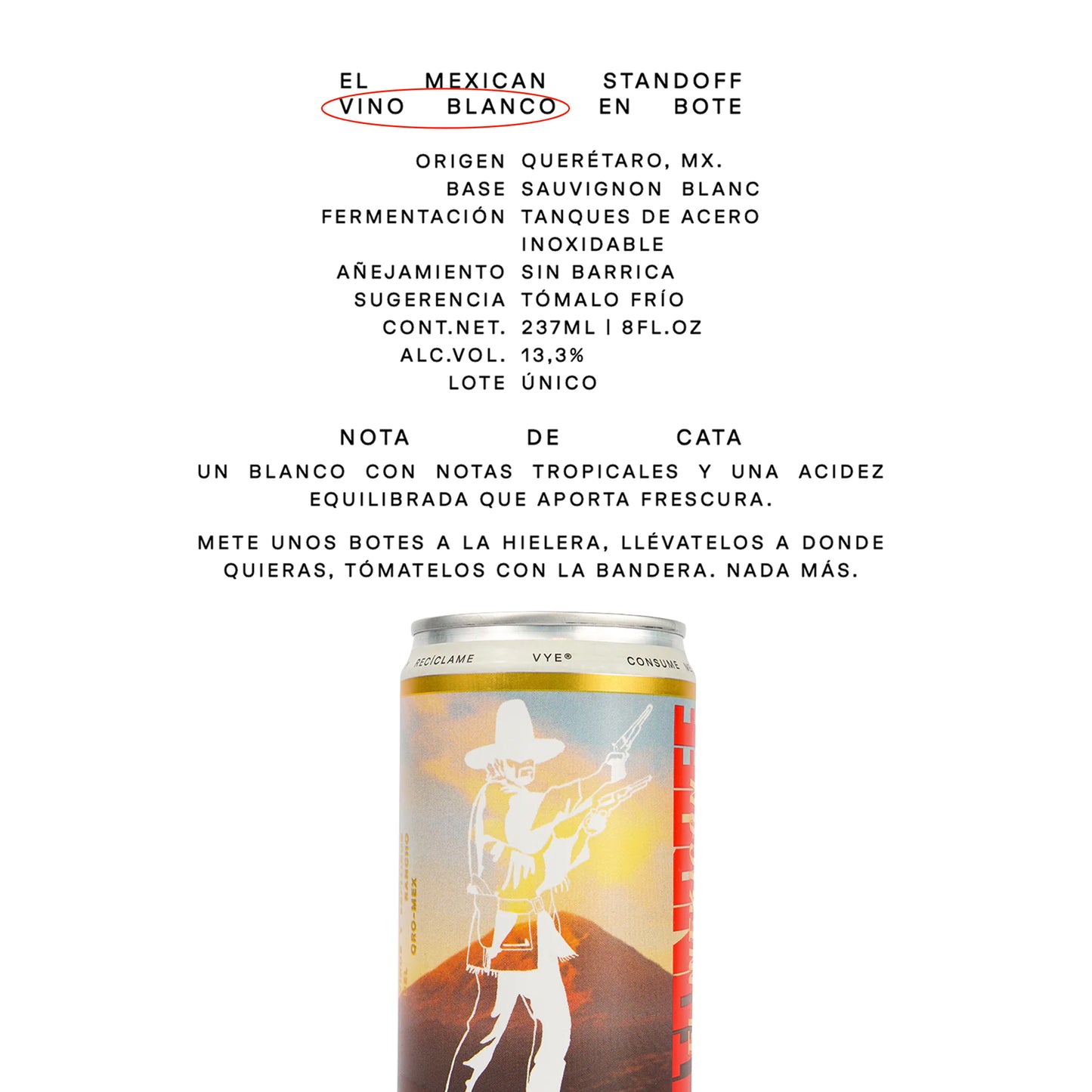 Mexican Standoff - Blanco - 237 ml (X6)