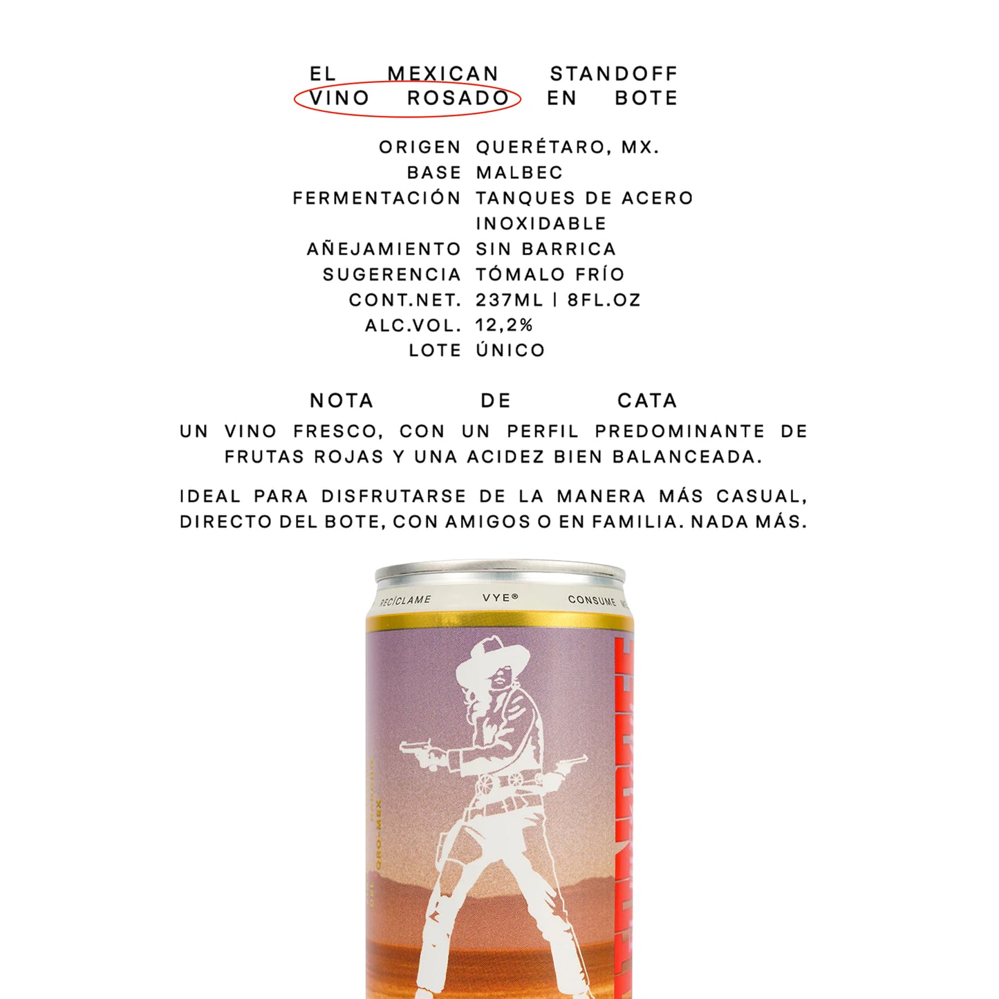 (6 pack) Mexican Standoff - 237 ml por unidad