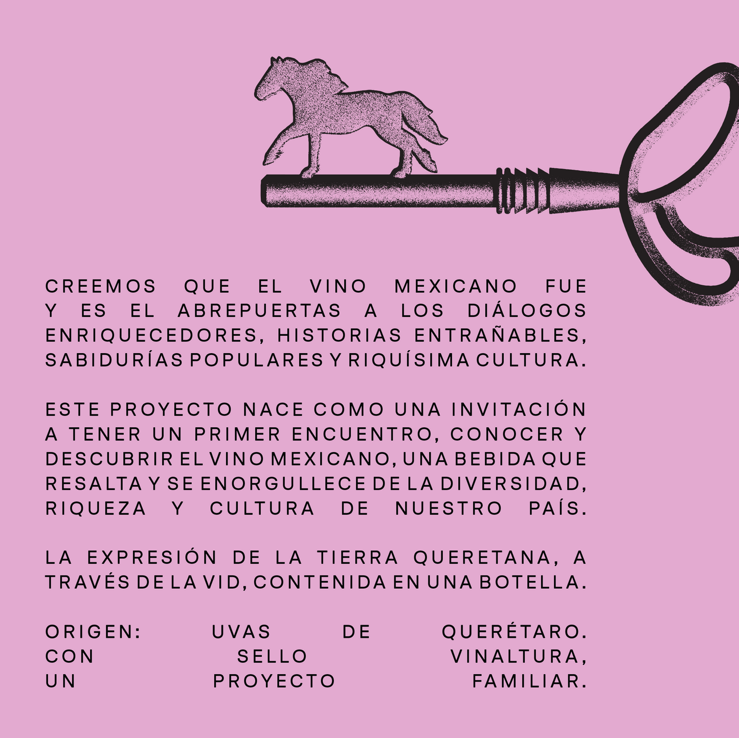 Abrepuertas Galáctico – 750 ml de vino Rosado