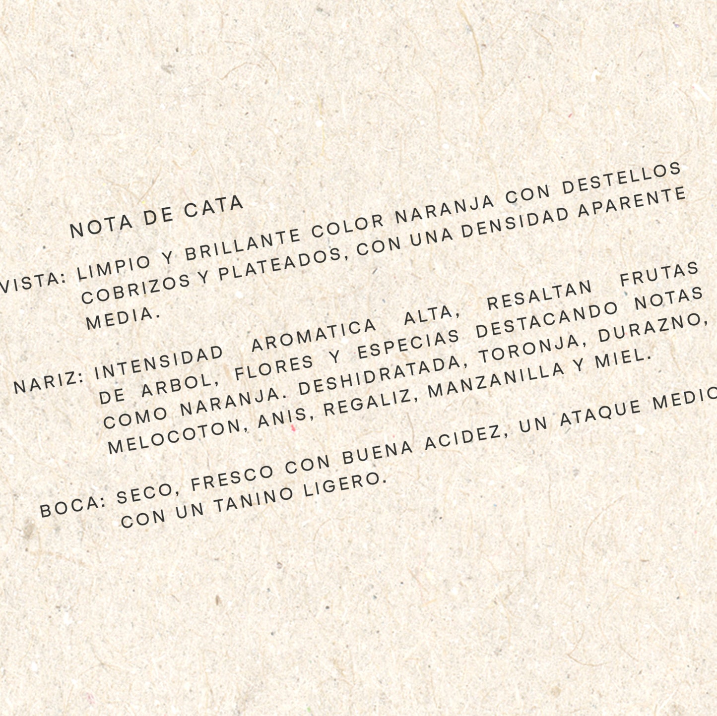 Bouquet de Campo – 750 ml de Vino Naranja