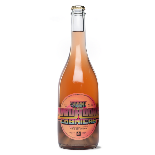 Buburujas Cosmicas Pet Nat Rosé – 750 ml de Vino Espumoso Rosado